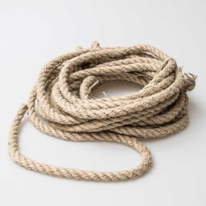 Organic Hemp Rope ¼ 6mm. Skin-friendly. Sweatshop-free made in